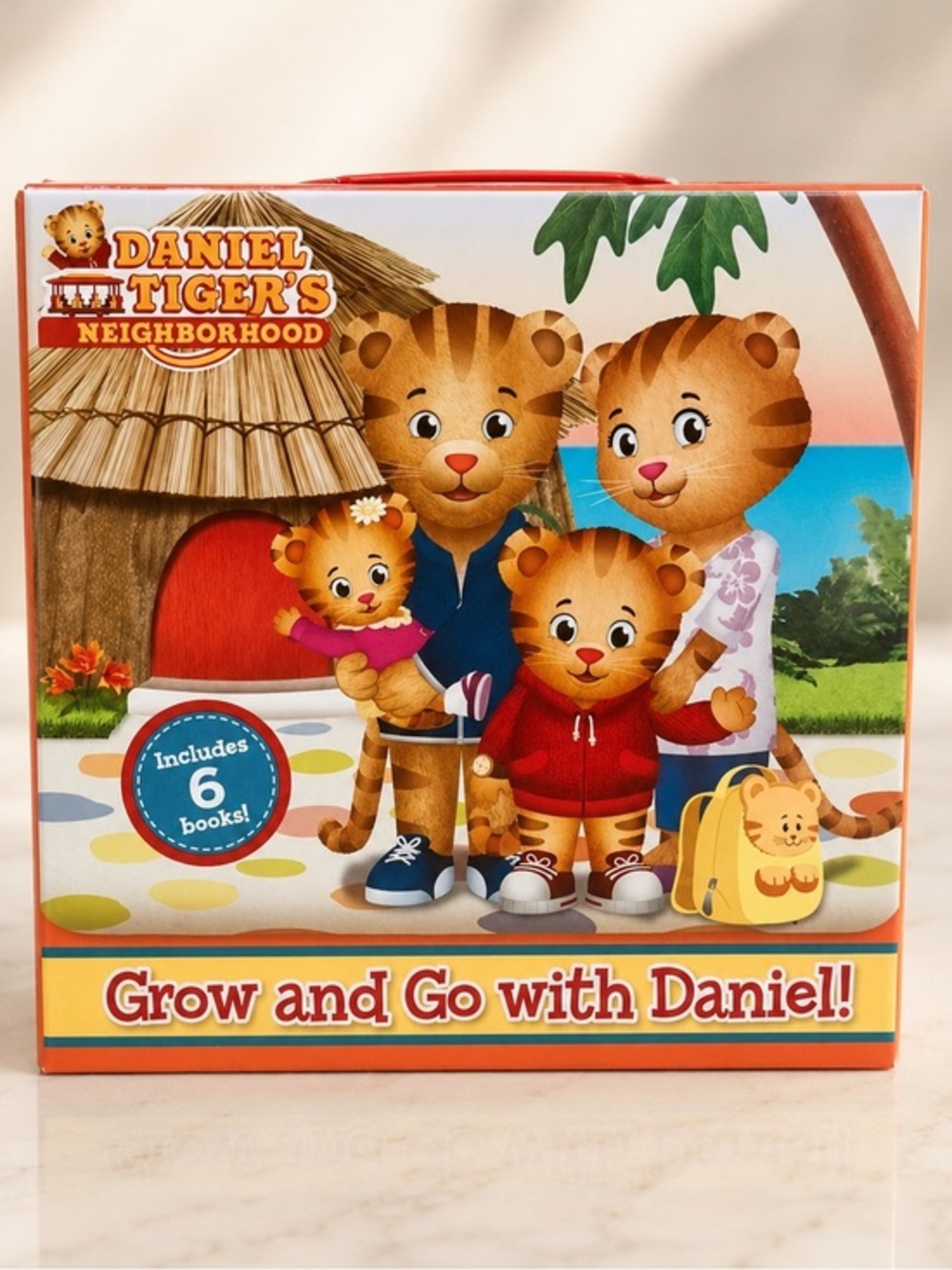 Grow and Go with Daniel Tiger  (Boxed Set): 6 Books​